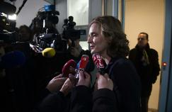 Nathalie Kosciusko-Morizet à la sortie du bureau politique des Républicain, lundi à Paris.