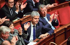 Laurent Wauquiez, mardi au Palais Bourbon pendant la séance de questions au gouvernement, devient vice-président déléguédes Républicains, en remplacement de NKM.
