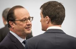 François Hollande et Manuel Valls.
