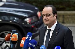 François Hollande, jeudi à Bruxelles.