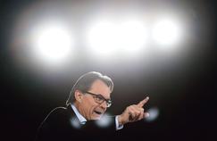 Artur Mas, ici pendant la campagne électorale, reste le favori.