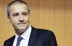 Jean-Guy Talamoni, jeudi, après son élection à la présidence de l'Assemblée de Corse.