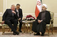 Gérard Larcher et le président Hassan Rohani