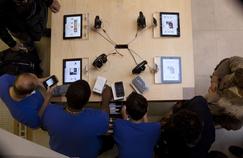 L'Apple Store de la rue Halévy, à Paris.