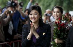 Yingluck Shinawatra, à l'ouverture de son procès, à Bangkok, le 15 janiver.