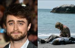 Grimé en cadavre, Daniel Radcliffe est méconnaissable.