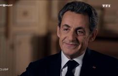 Nicolas Sarkozy dans l'émission «7 à 8» sur TF1.