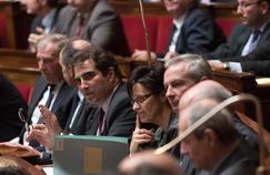 Christian Jacob et Bruno Le Maire à l'Assemblée nationale.