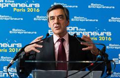 François Fillon, au Salon des entrepreneurs mercredi.