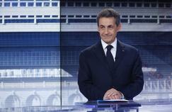Nicolas Sarkozy sur le plateau du «19/20» de France 3 le 27 mars 2015.
