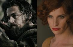 Leonardo DiCaprio in The Revenant and Eddie Redmayne in The Danish Girl embody both characters that have existed.