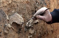 The three tombs were excavated near a major avenue of Nimes on the occasion of the construction of underground parking.