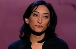 Shazia Mirza on the stage of Java has faced a public somewhat electric.
