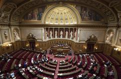 L'hémicycle du Sénat.