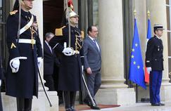 François Hollande, ici sur le perron du palais de l'ÉLysée.