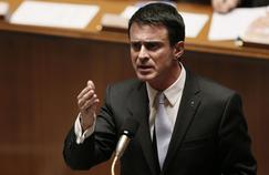 Manuel Valls à l'Assemblée nationale, le 12 janvier.