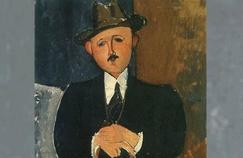 Le tableau «L'Homme assis appuyé sur une canne», peint par le grand maître italien Amedeo Modigliani, est évalué à 25 millions de dollars (22 millions d'euros).