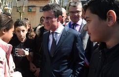 Manuel Valls, mercredi,  à Vaulx-en-Velin, où il a annoncé de nouvelles mesures pour lutter contre les discriminations.