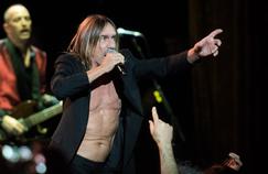 Souriant et détendu, Iggy Pop est venu samedi dans une galerie parisienne, assister au vernissage d'une exposition de photographies prises pendant l'enregistrement de son dernier album.