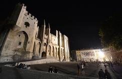 A strange calm reigned in the streets of Avignon Sunday night.