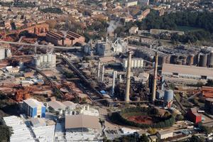 Le site industriel de Gardanne, ici en novembre 2011.