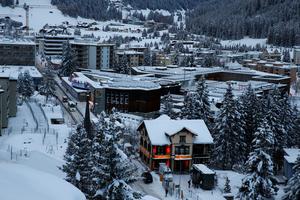 Le centre des congrès du Forum de Davos