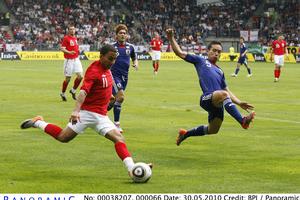 Aaron Lennon sous le maillot anglais