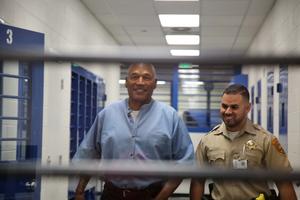 O.J. Simpson dans sa prison du Nevada.
