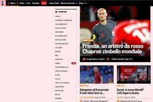 Site de la Gazetta Dello Sport