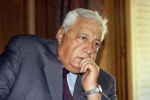 Ariel Sharon en 1990.