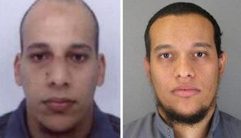 À gauche, Cherif Kouachi. À droite, Saïd, l'aîné.