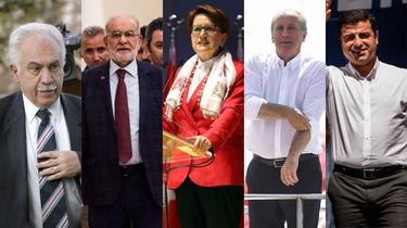 Élections en Turquie : qui sont les cinq candidats face à Erdogan ?