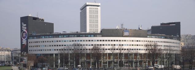 Vue de la Maison de la Radio.