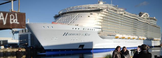 Le chantier s'achève à Saint-Nazaire.