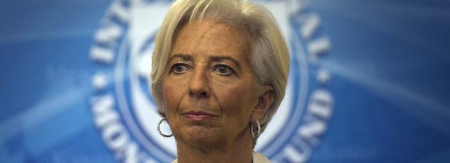 Christine Lagarde, la directrice du FMI, en février dernier.