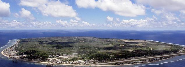 L'Ile de Nauru, dans le Pacifique, mesure 21 km2 - Crédit AFP -