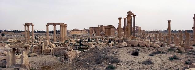 Il s'agit d'un sérieux revers pour Damas face à ses ennemis djihadistes qui mènent une guerre extrêmement mouvante dans le désert. Ici, la cité de Palmyre.