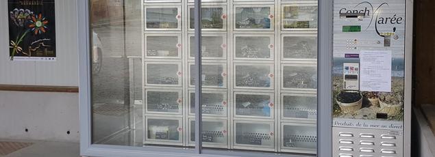 Le distributeur installé est prévu pour accueillir jusqu'à 30 compartiments