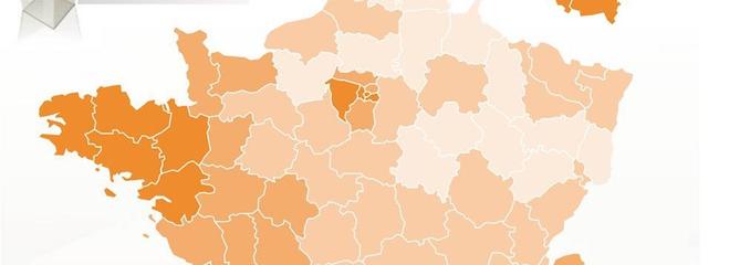 Présidentielle : les résultats du premier tour en cartes
