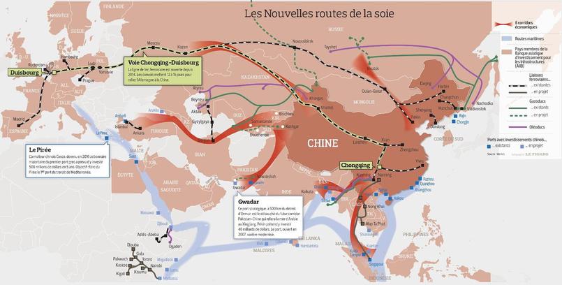 Les «nouvelles Routes De La Soie» Au Cœur De La Stratégie De Pékin