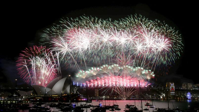 Australie. A Sydney, le pays est l'un des premiers au monde à passer à la nouvelle année.