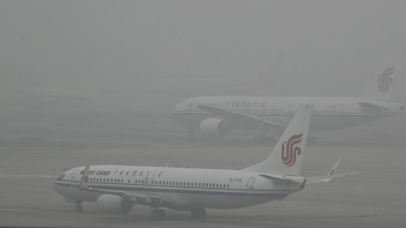 Brouillard vert à Pékin et sixième jour d'alerte en Chine — Pollution