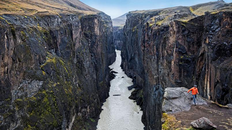 La rivière Jôkulsa, fleuve situé au nord-est de l'île, a creusé plusieurs canyons dont le somptueux Hafrahvammagljúfur qui s'étend sur près de 10 km.