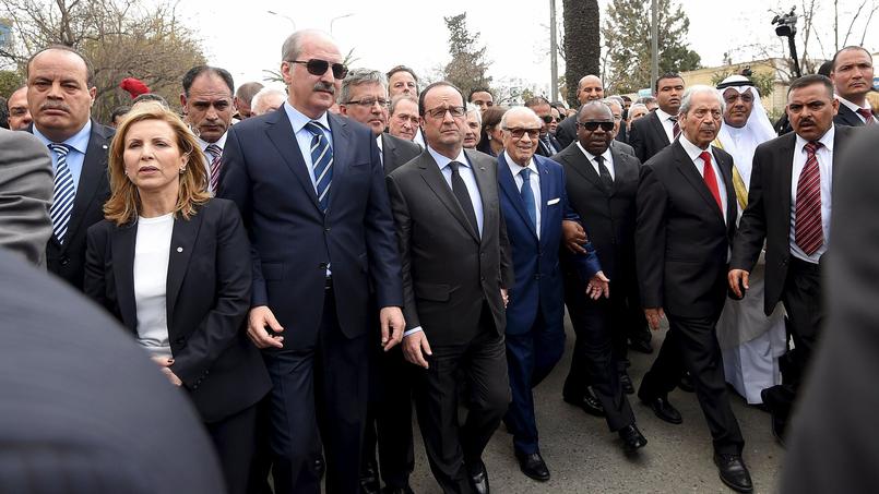 Plusieurs chefs d'Etat et de gouvernement se sont associÃ©s aux dizaines de milliers de Tunisiens.