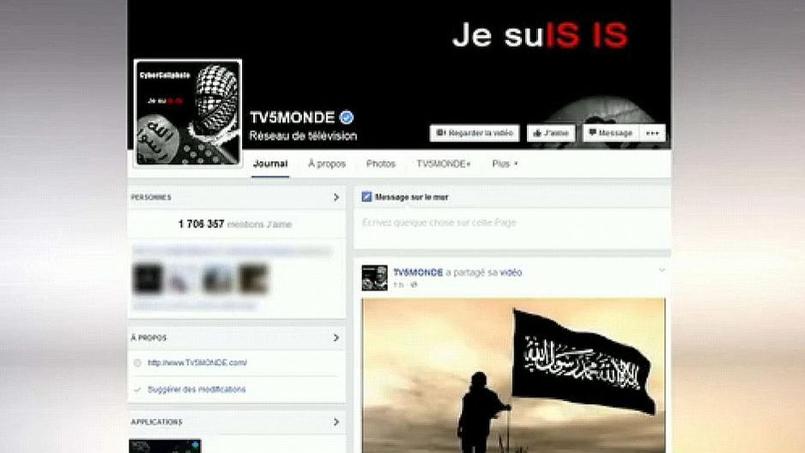 La cyber-attaque a visé les programmes de TV5 Monde mais aussi ses comptes sur les réseaux sociaux.
