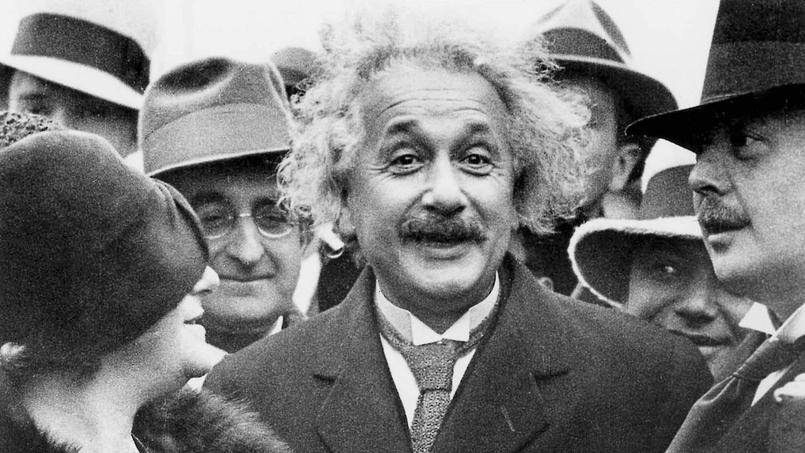 C'est einstein qui rencontre un arabe