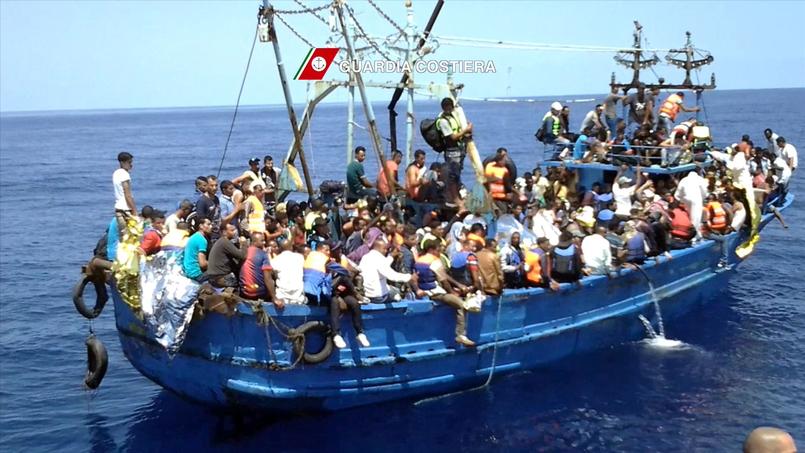 L'une des embarcations était dix fois plus remplie que ses capacités ne le permettaient, avec de nombreux migrants confinés dans la cale.