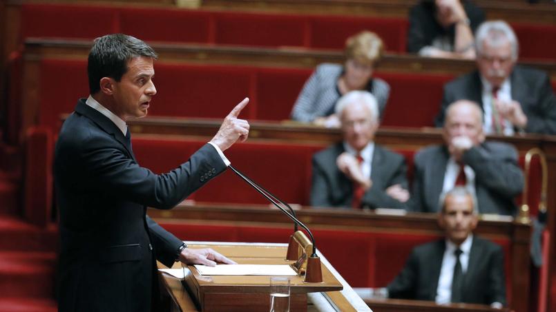 The Prime Minister Manuel Valls