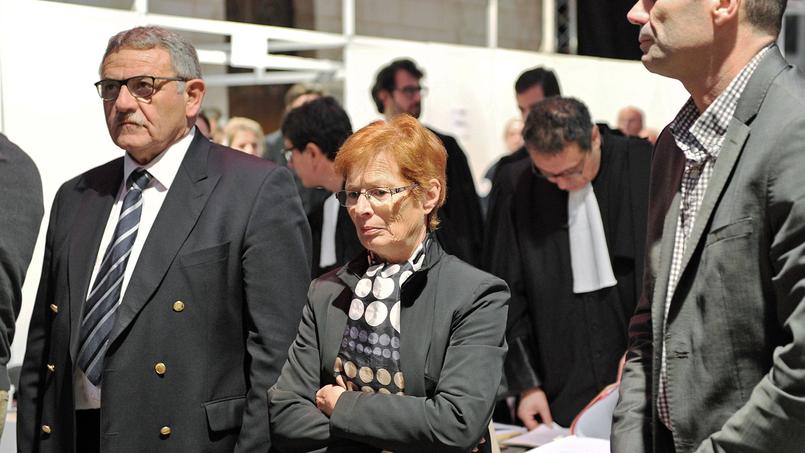 René Marratier (à gauche) et Françoise Babin