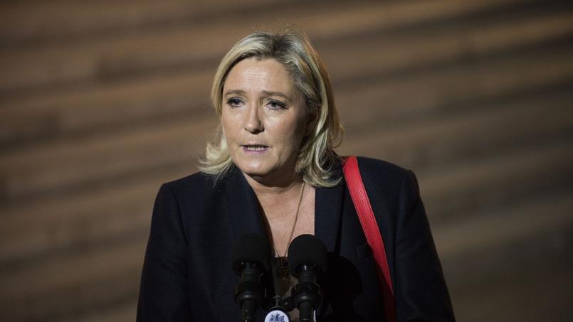 Marine Le Pen à l'Élysée, le 15 novembre 2015.